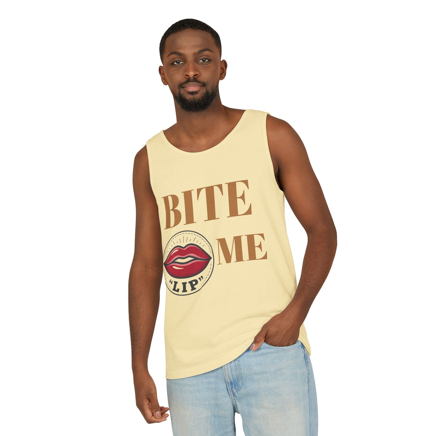 Retro Lips Summer Muscle Tank