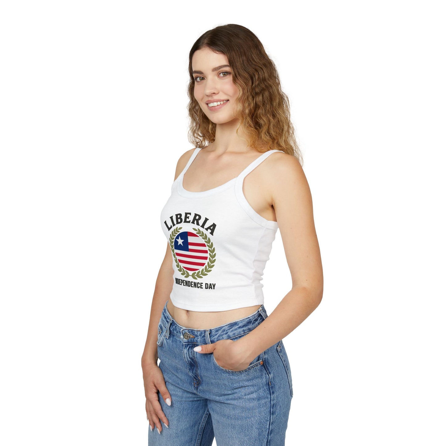 Liberia Independence Crop Top