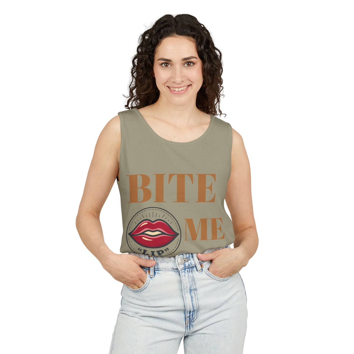 Retro Lips Summer Muscle Tank