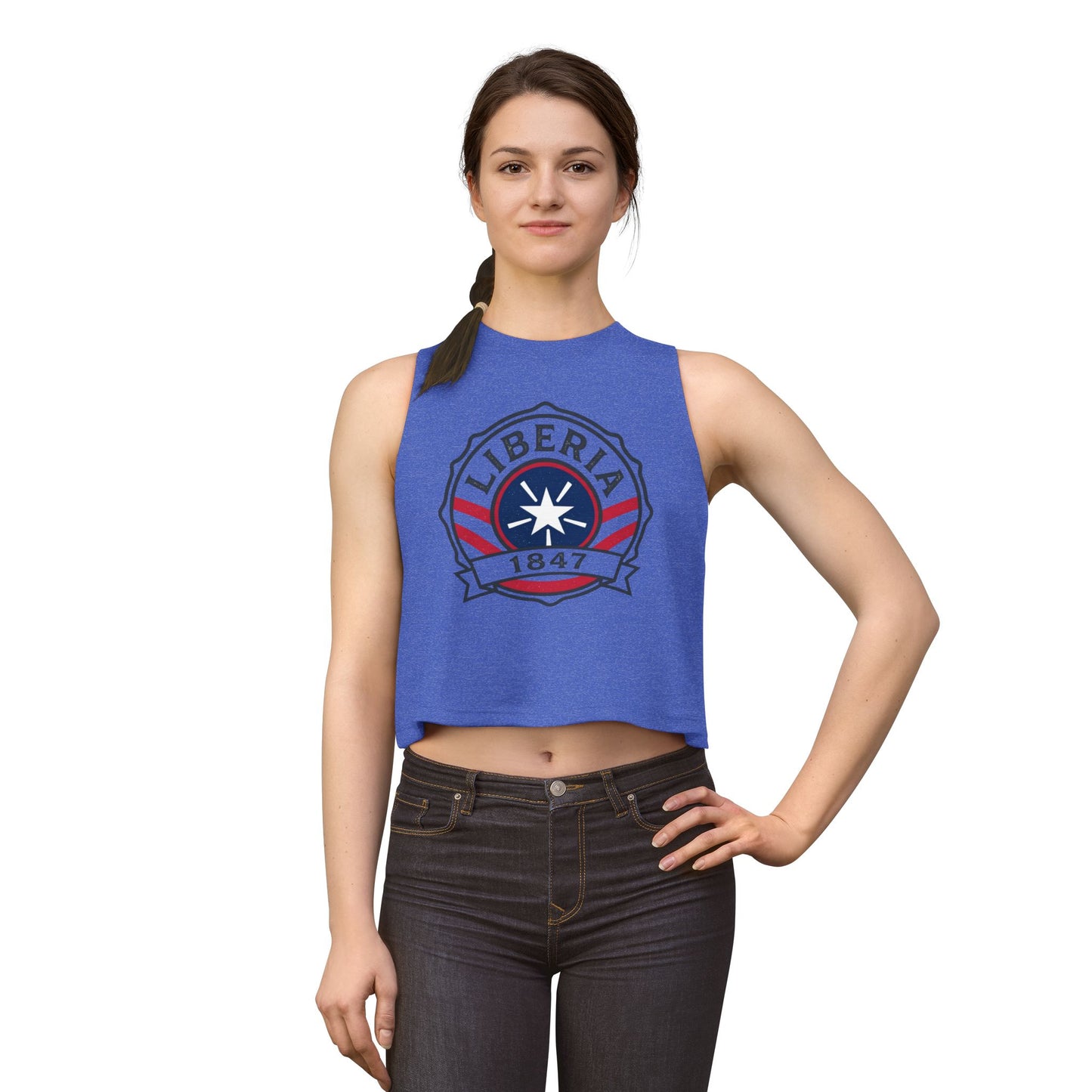 Liberian Girls Independence Crop Top