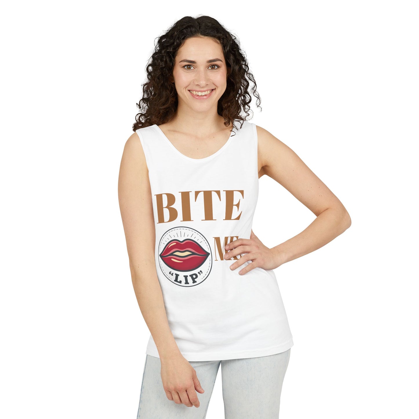 Retro Lips Summer Muscle Tank