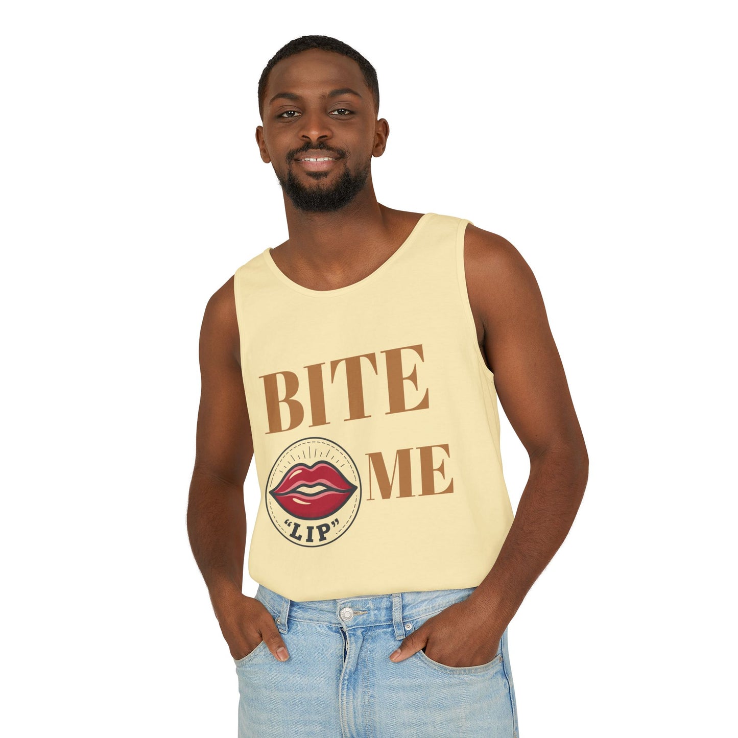 Retro Lips Summer Muscle Tank