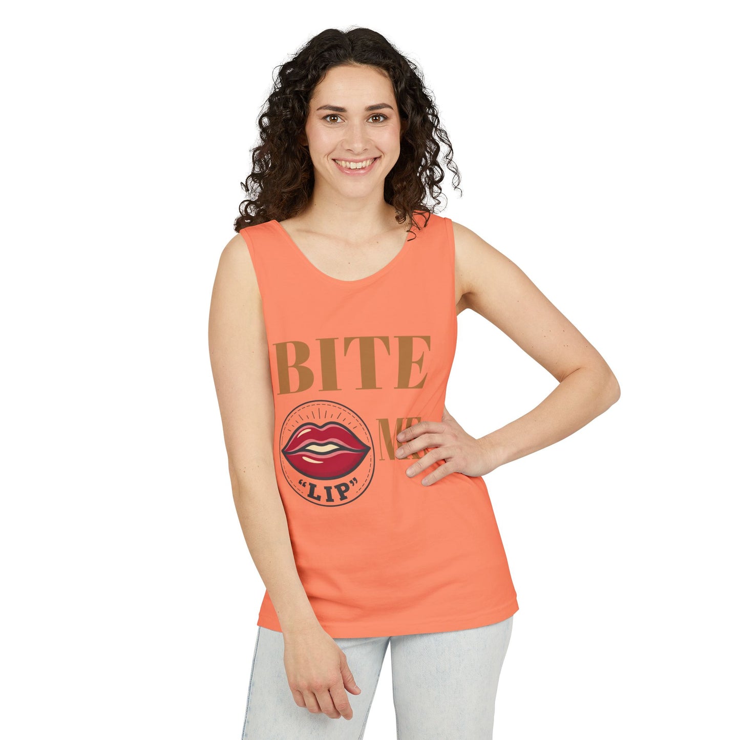 Retro Lips Summer Muscle Tank