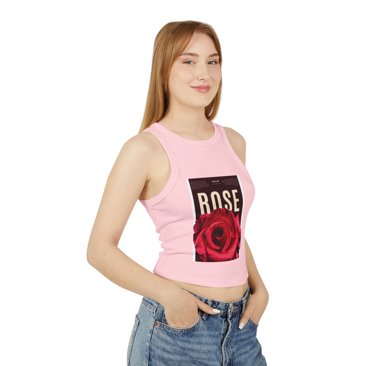 Women's Floral Vintage Crop Top