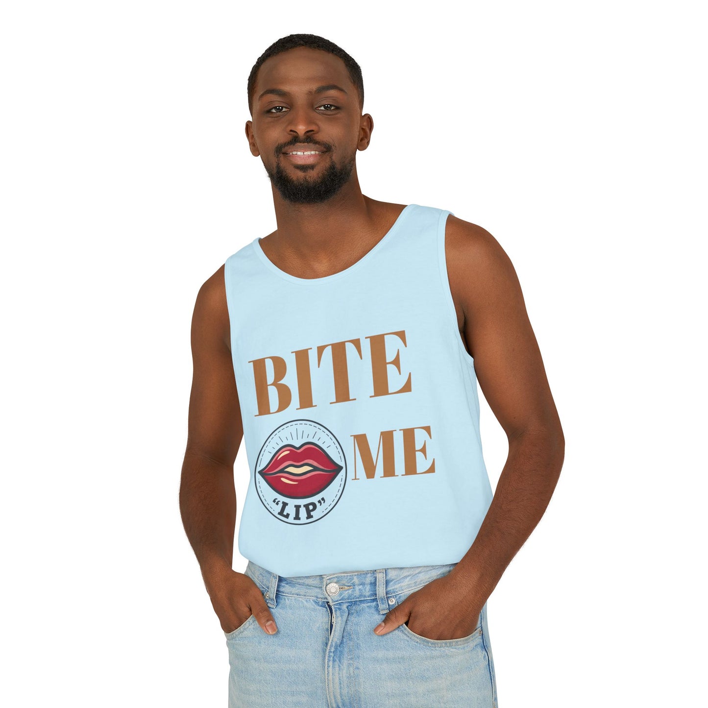 Retro Lips Summer Muscle Tank