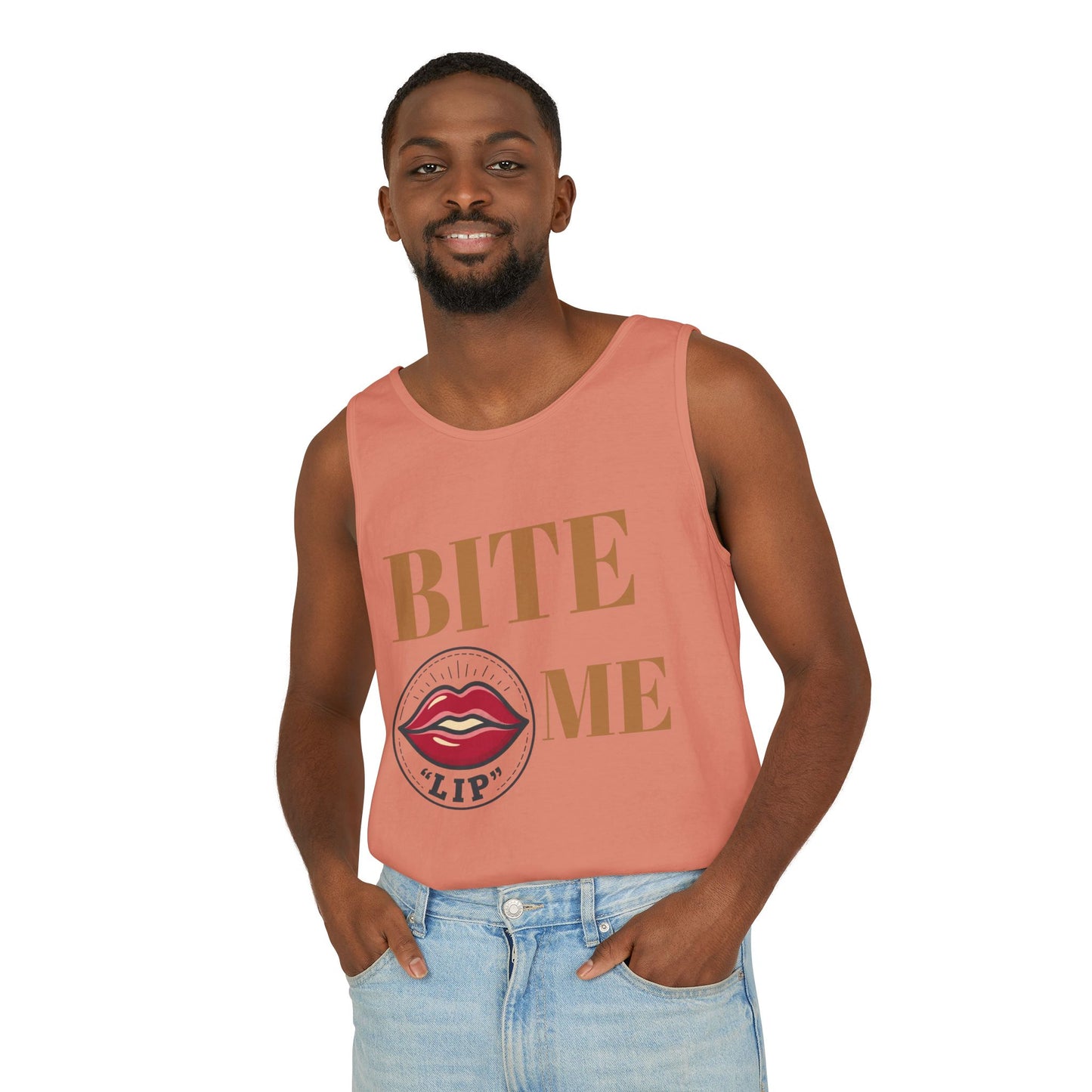 Retro Lips Summer Muscle Tank