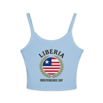 Liberia Independence Crop Top