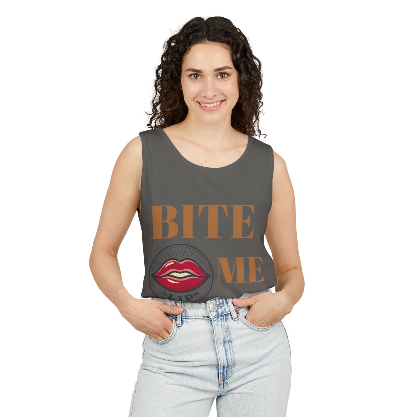 Retro Lips Summer Muscle Tank
