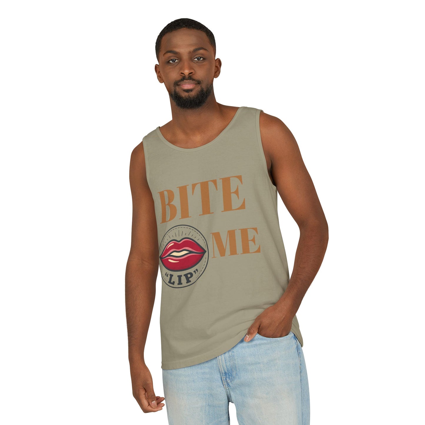 Retro Lips Summer Muscle Tank