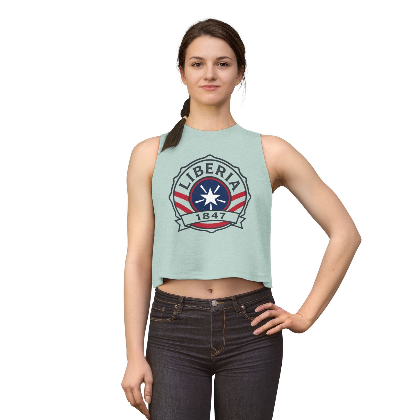 Liberian Girls Independence Crop Top