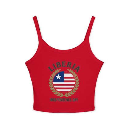 Liberia Independence Crop Top