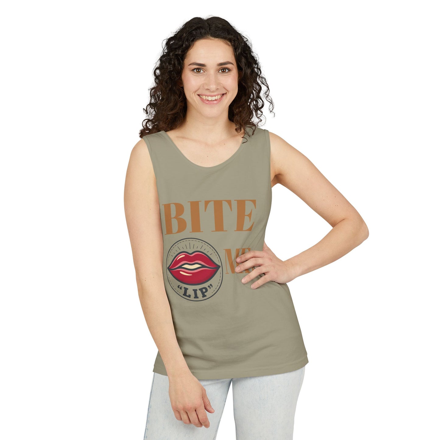 Retro Lips Summer Muscle Tank