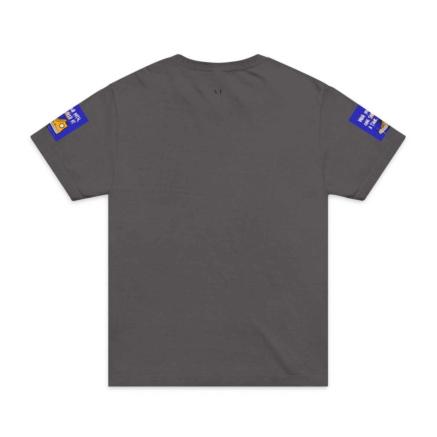 Men T-Shirt — "Walk Your Path, One Sneaker at a Time"