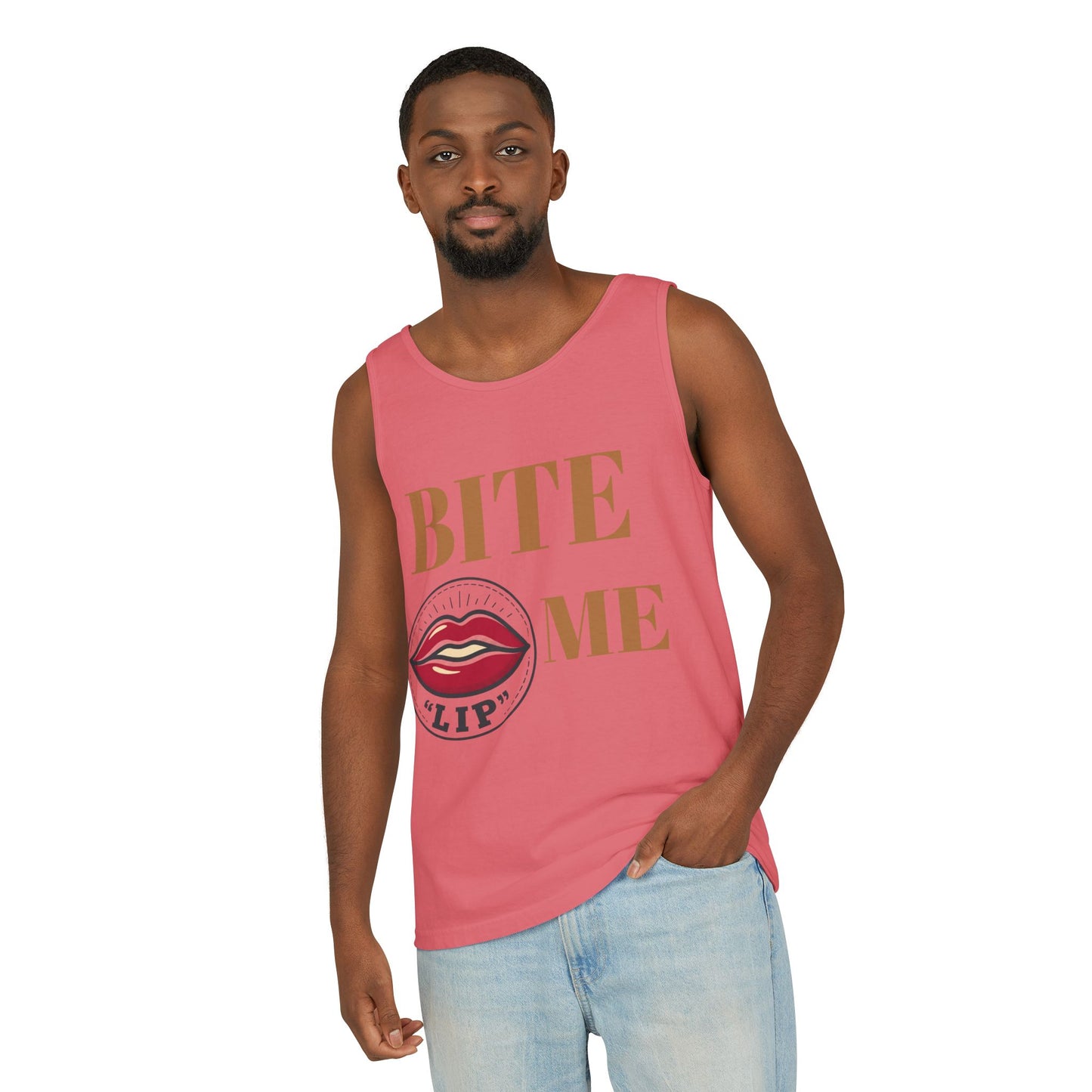 Retro Lips Summer Muscle Tank
