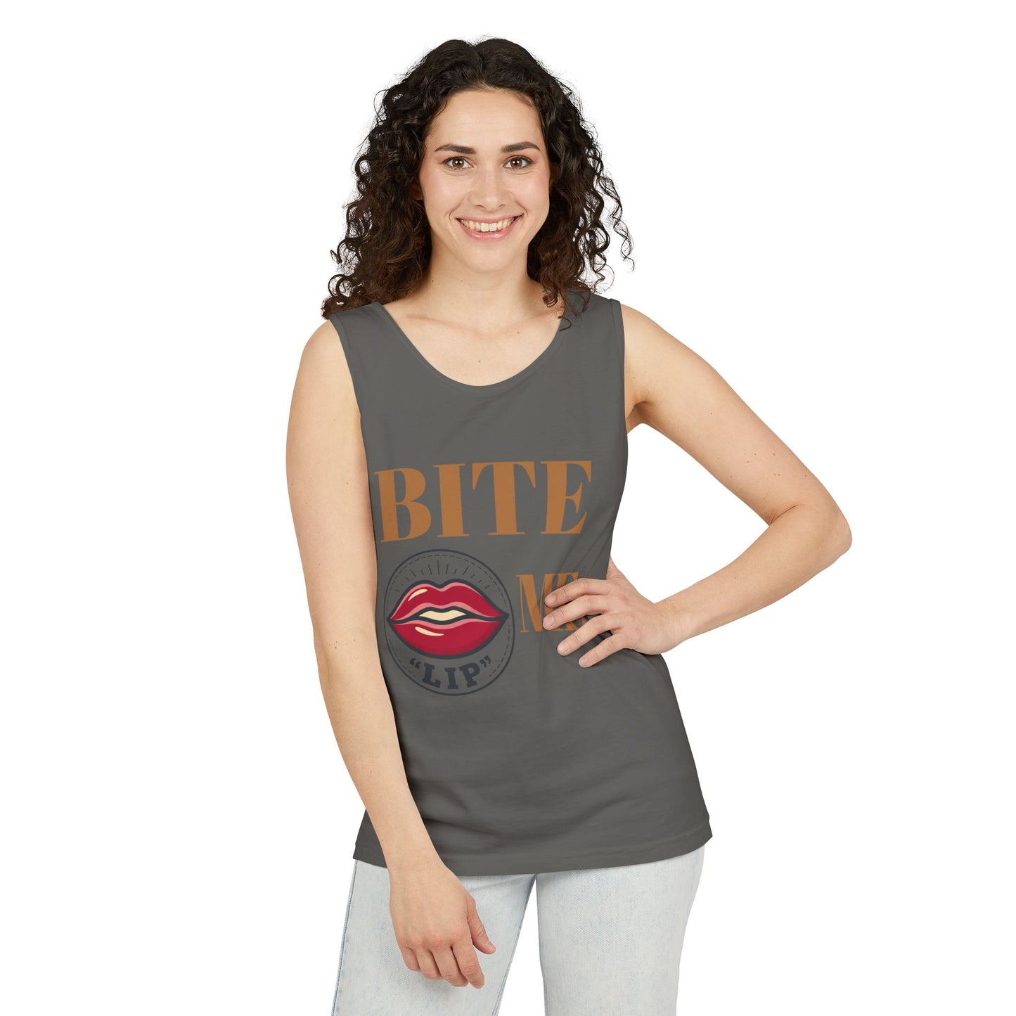 Retro Lips Summer Muscle Tank