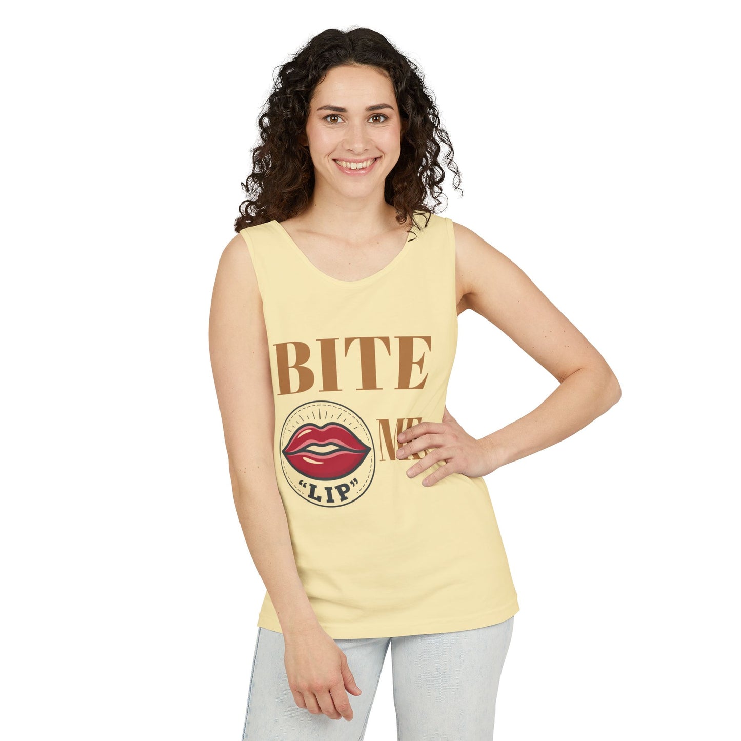 Retro Lips Summer Muscle Tank