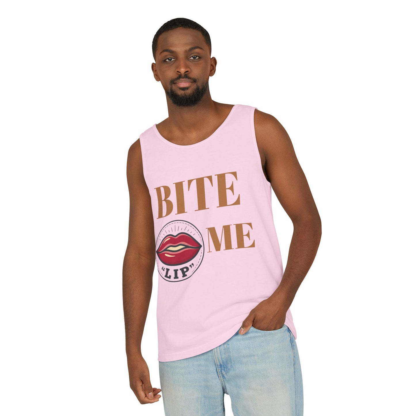 Retro Lips Summer Muscle Tank