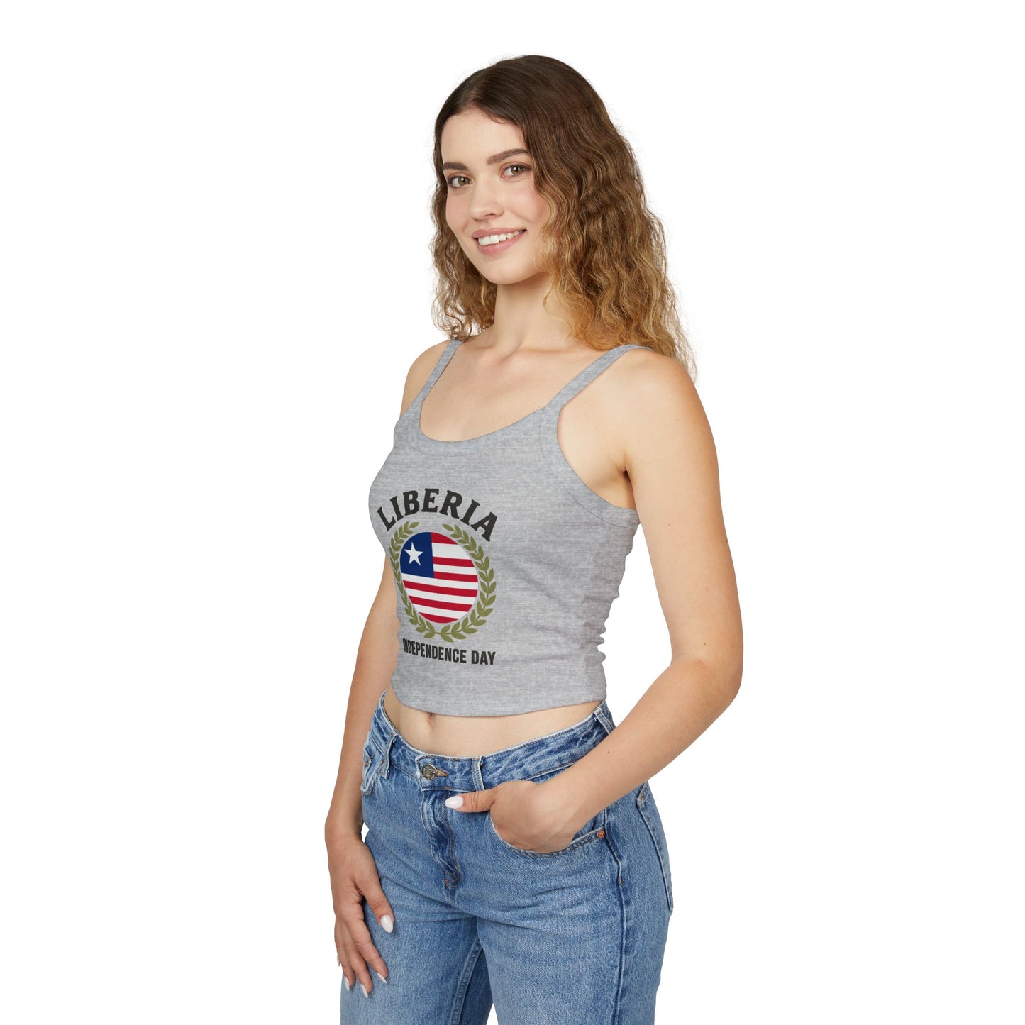 Liberia Independence Crop Top