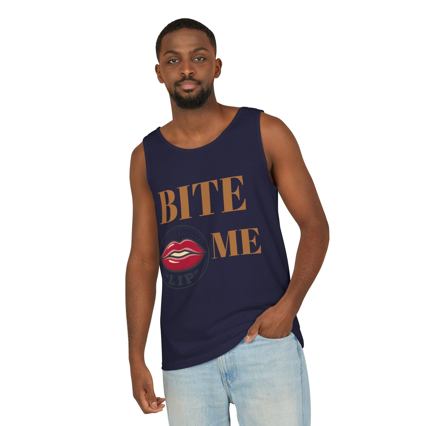 Retro Lips Summer Muscle Tank