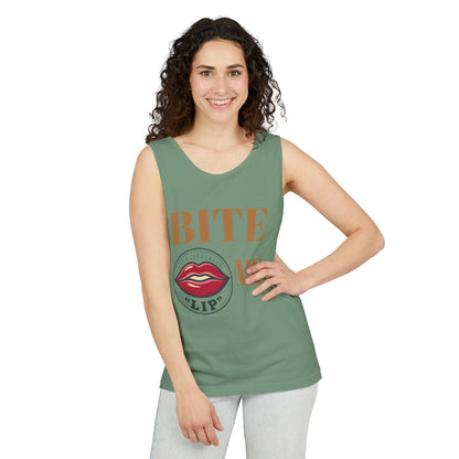 Retro Lips Summer Muscle Tank
