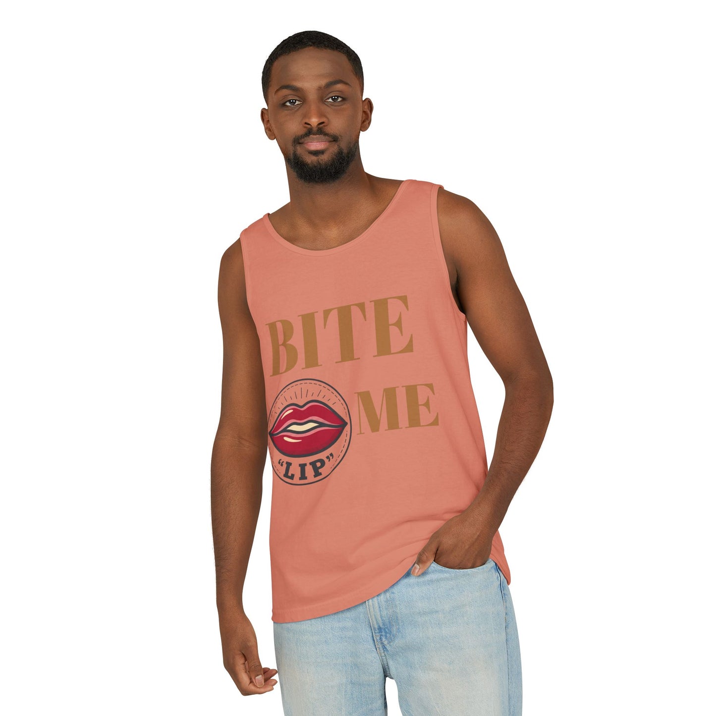 Retro Lips Summer Muscle Tank